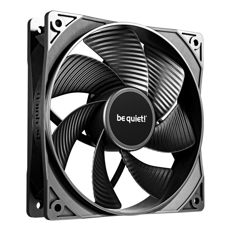 Lot de 3 Ventilateurs de boitier be quiet! Pure Wings 3 PWM Reverse - 12cm (Noir)