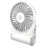 Ventilateur de bureau sur batterie Arctic Summair 2Go - Ø10cm (Blanc)