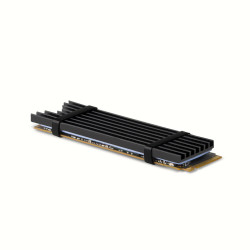Dissipateur thermique pour SSD M.2 2280 Axagon CLR-M2L3 (Noir)