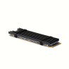 Dissipateur thermique pour SSD M.2 2280 Axagon CLR-M2L3 (Noir)