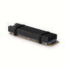 Dissipateur thermique pour SSD M.2 2280 Axagon CLR-M2L10 (Noir)