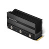 Dissipateur thermique pour SSD M.2 2280 Axagon CLR-M2XL (Noir)