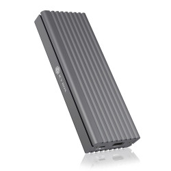 Boitier externe USB 3.1 Icy Box IB-1817M-C31 - NVMe M.2 Type 2280 (Gris)