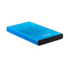 Boitier externe USB 3.1 TooQ TQE-2527 - S-ATA 2,5" (Bleu)