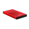 Boitier externe USB 3.1 TooQ TQE-2527 - S-ATA 2,5" (Rouge)