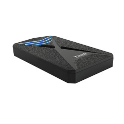 Boitier externe USB 3.1 TooQ TQE-2550 - S-ATA 2,5" (Noir)