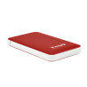 Boitier externe USB 3.1 TooQ TQE-2528 - S-ATA 2,5" (Rouge)
