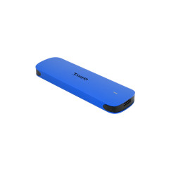 Boitier externe USB-C 3.2 Tooq TQE-2201 - NVMe M.2 Type 2280 (Bleu)