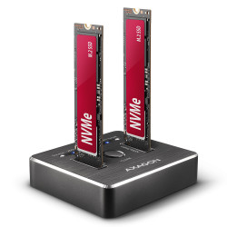 Station d'accueil Axagon ADSA-M2C pour 2x NVMe - USB 3.2