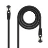 Câble Cordon réseau RJ45 Nanocable Catégorie 8 SSTP (S FTP) 10m (Noir)