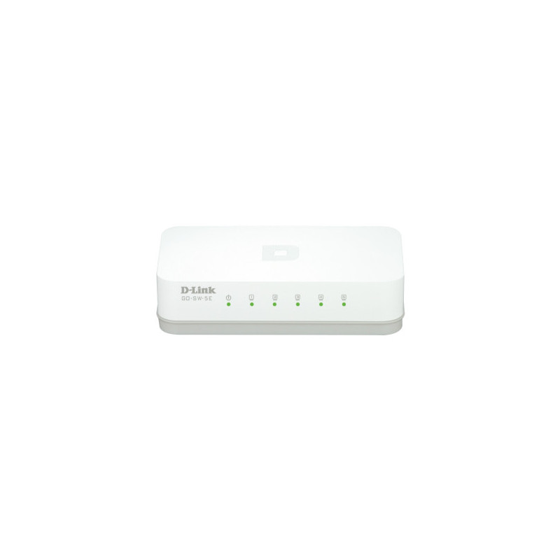 Mini Switch réseau Fast Ethernet D-Link GO-SW-5E - 5 ports (Blanc)