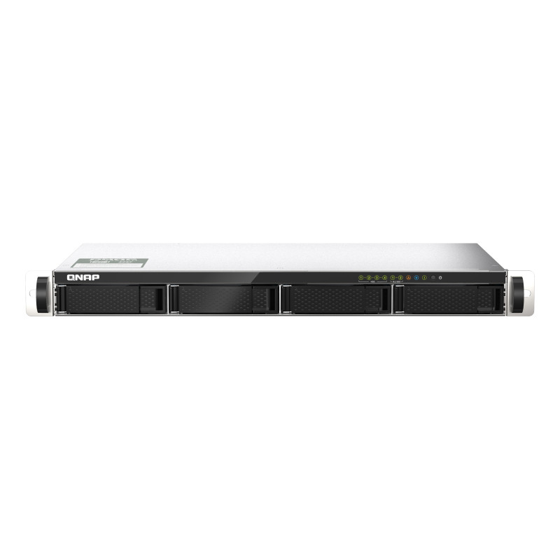 Serveur NAS Rack Qnap TS-435XeU 4Go - 4 baies (Noir)