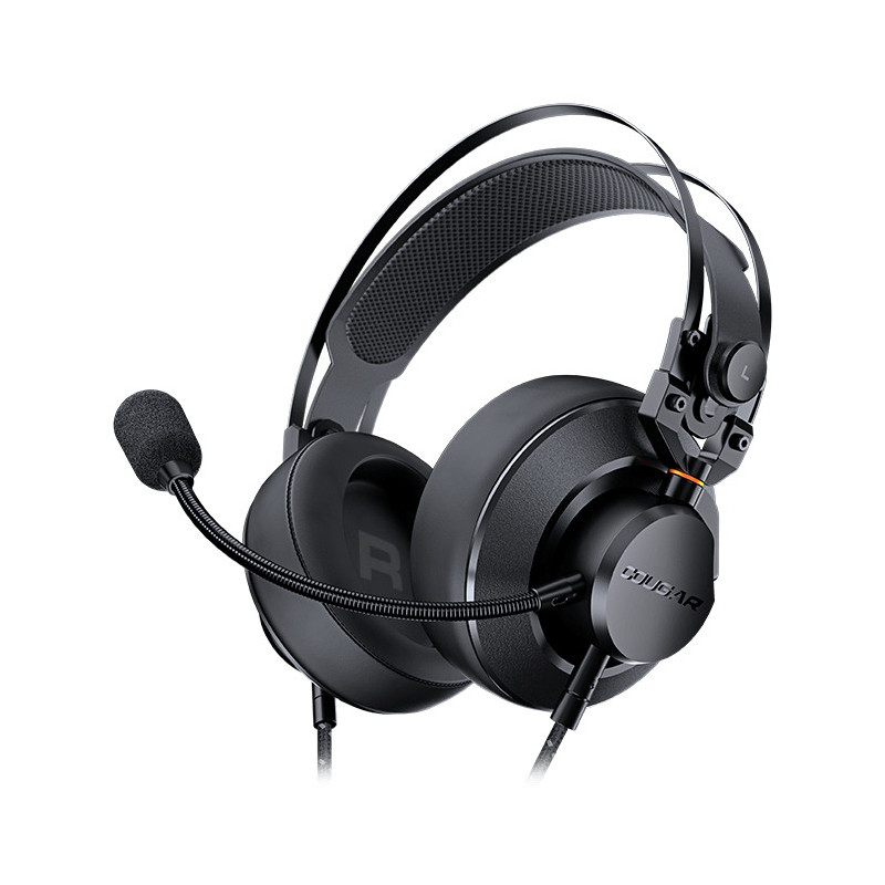 Casque Gamer filaire Cougar VM410 (Noir)