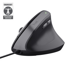 Souris filaire ergonomique Trust Bayo II (Noir)