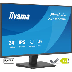 Ecran 24" Iiyama ProLite X2497HSU-B1 Full HD 120Hz (Noir)