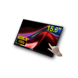 Ecran portable tactile 15,6" Verbatim PMT-15 Full HD (Noir)