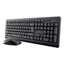 Pack 2en1 (Clavier Souris) sans fil Trust Primo (Noir)