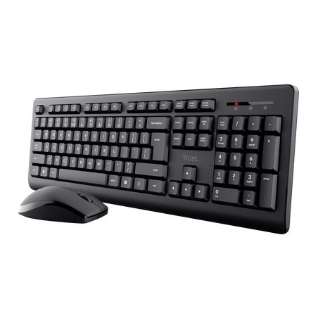 Pack 2en1 (Clavier Souris) sans fil Trust Primo (Noir)