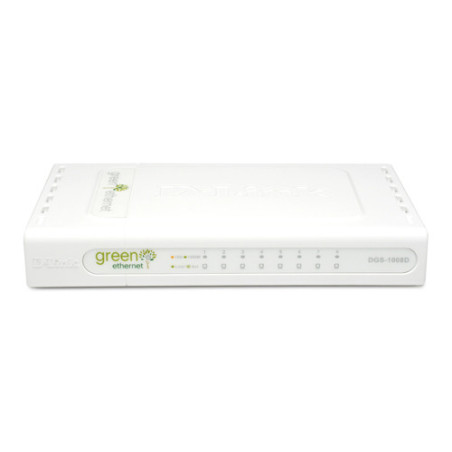 Switch réseau ethernet Gigabit D-Link DGS-1008D - 8 ports