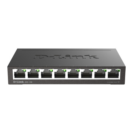 Switch réseau ethernet Gigabit D-Link DGS-108 - 8 ports