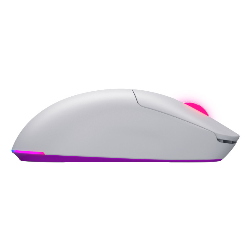 Souris sans fil Gamer Hator Quasar 3 Ultra 8K RGB (Blanc)