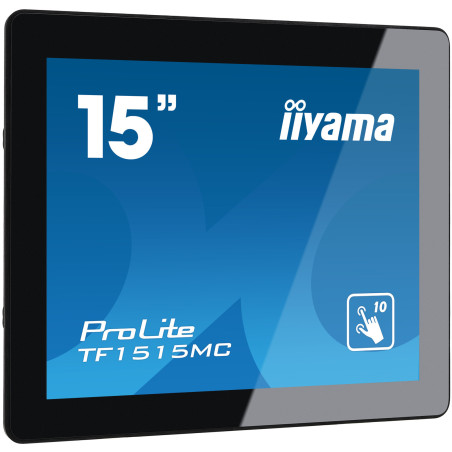 Ecran portable tactile 15" Iiyama ProLite TF1515MC-B2 (Noir)