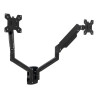 Support mural pour double-écran TooQ LP1434TNR-B 13" à 34" (10kg max)