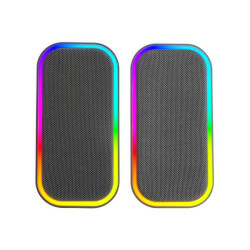Enceintes Bluetooth Mars Gaming MS-OM RGB (Noir)