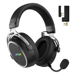 Casque Gamer sans fil Hator Hypergang 3 (Noir)
