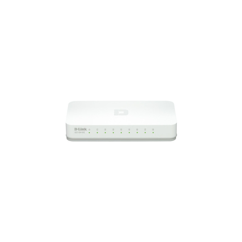Mini Switch réseau ethernet D-Link Easy Desktop GO-SW-8E - 8 ports