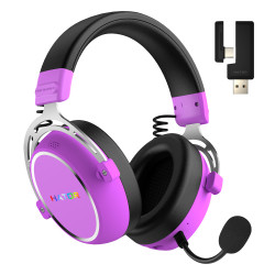 Casque Gamer sans fil Hator Hypergang 3 (Violet)