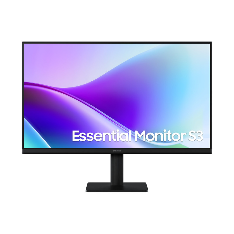 Ecran 24" Samsung Essential Monitor S3 S32GF Full HD 120Hz (Noir)