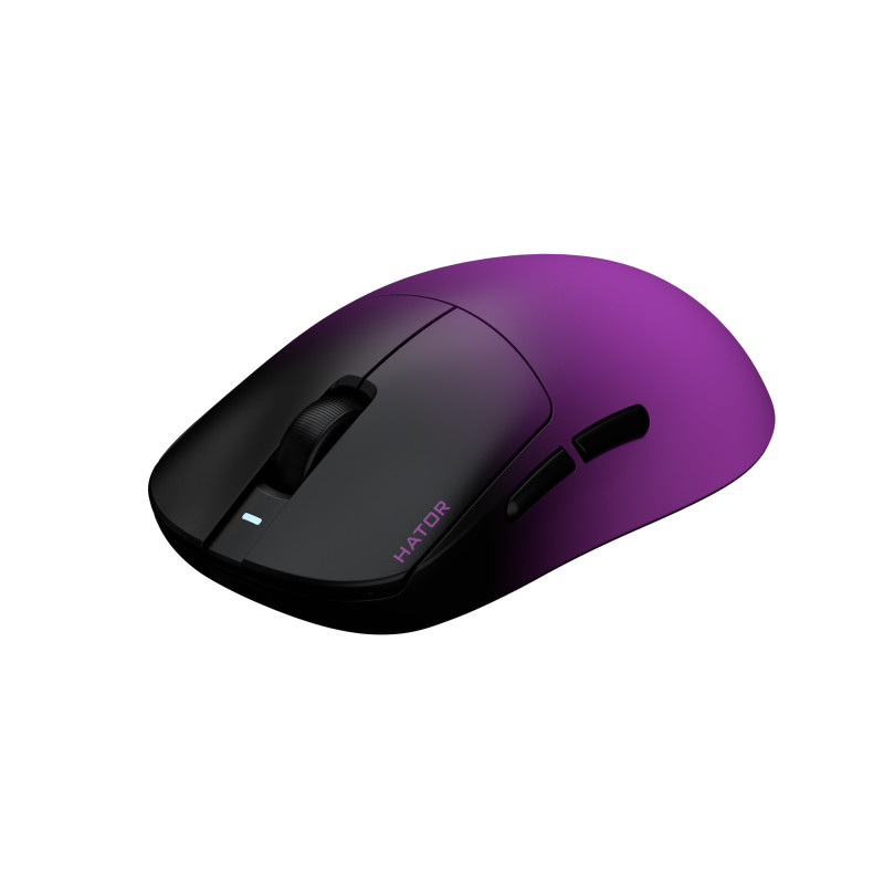 Souris sans fil Gamer Hator Quasar 3 Ultima 8K (Noir Violet)