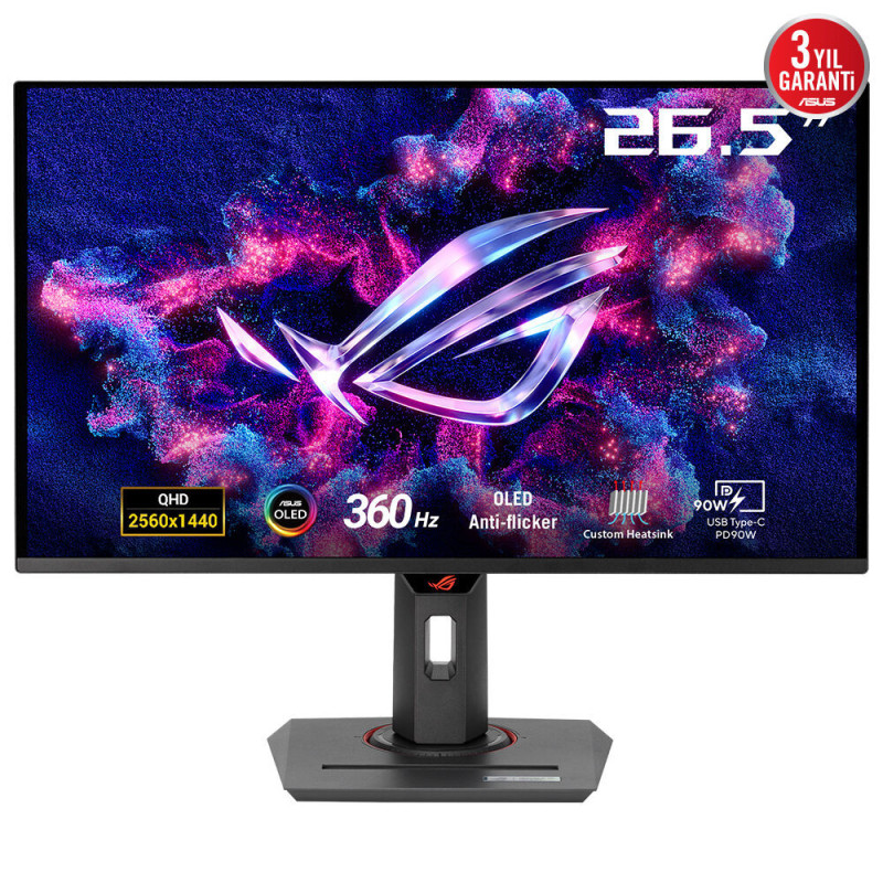 Ecran 27" Asus Rog Strix OLED XG27ACDNG Quad HD 360Hz (Noir)