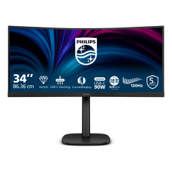 Ecran incurvé 34" Philips B-Line 34B2U3600C WQHD 120Hz (Noir)