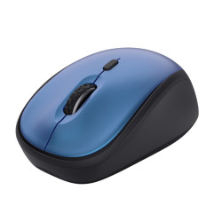 Souris sans fil Trust Yvi+ Silent (Bleu)