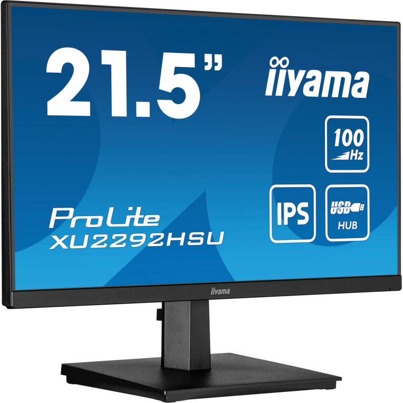 Ecran 22" Iiyama Prolite XU2292HSU-B6 Full HD 100Hz (Noir)