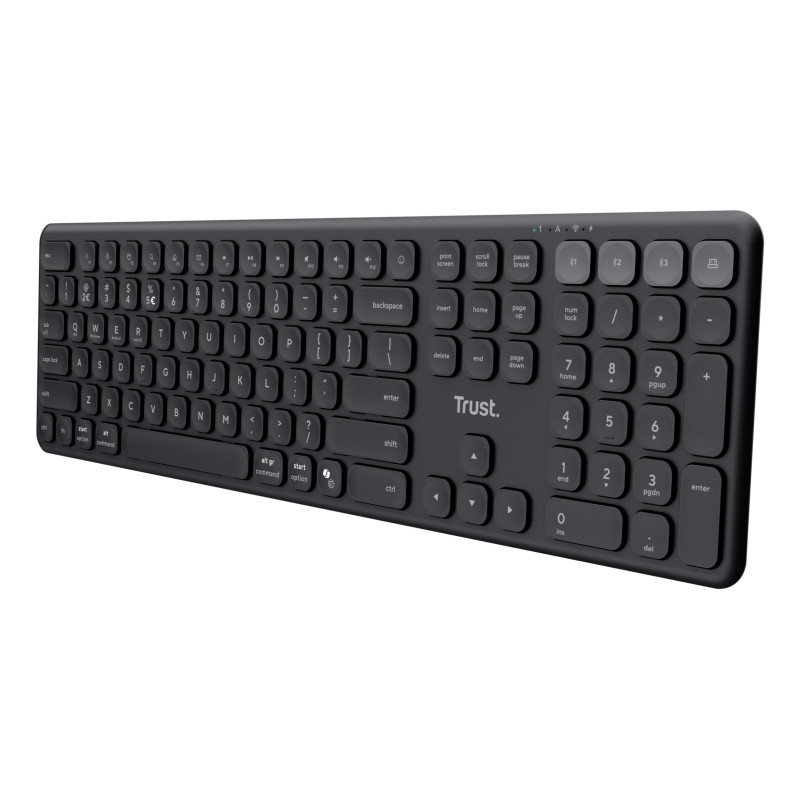 Clavier sans fil  Trust Vaiya (Noir)