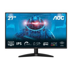 Ecran 27" AOC Basic B3 27B36X Full HD 144Hz (Noir)