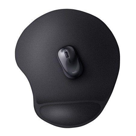 Tapis de souris avec repose poignet Trust Bigfoot XL (Noir)