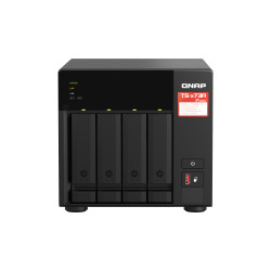 Serveur NAS Qnap TS-473 8Go - 4 baies (Noir)
