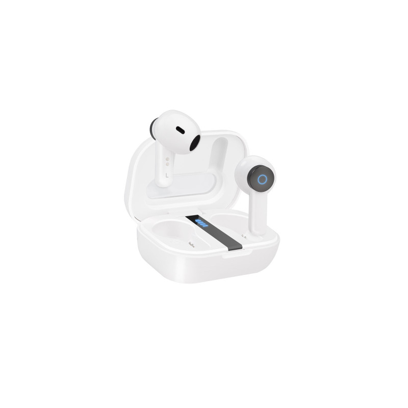 Ecouteurs sans fil Bluetooth TooQ Bender (Blanc)