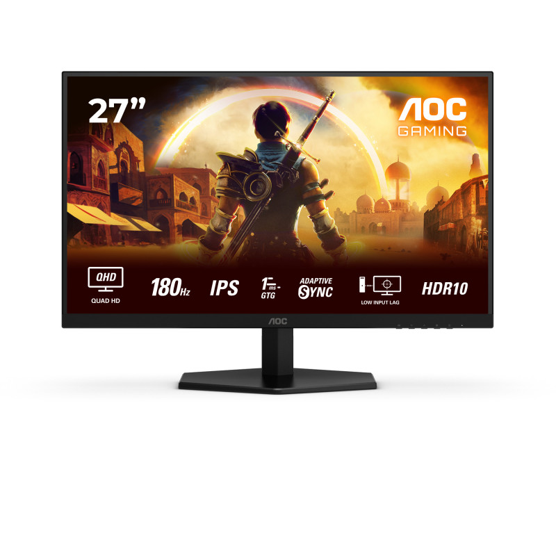 Ecran 27" AOC Gaming Q27G42XE Quad HD 180Hz (Noir)
