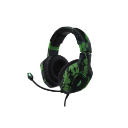 Casque Gamer filaire Verbatim SureFire Skirmish RGB (Vert)