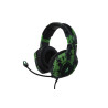 Casque Gamer filaire Verbatim SureFire Skirmish RGB (Vert)