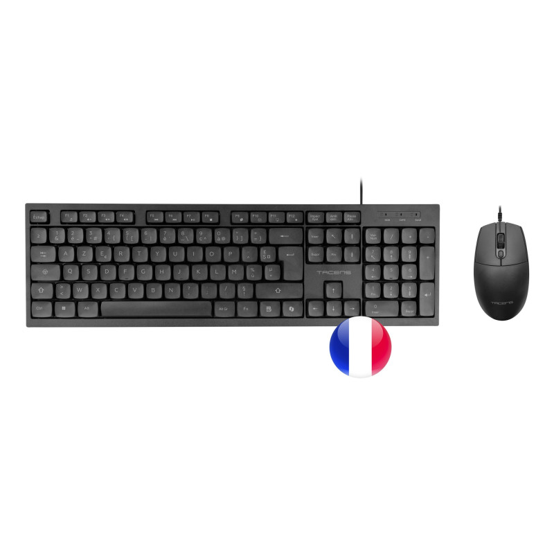 Pack 2en1 (Clavier Souris) Tacens ACP02 (Noir)