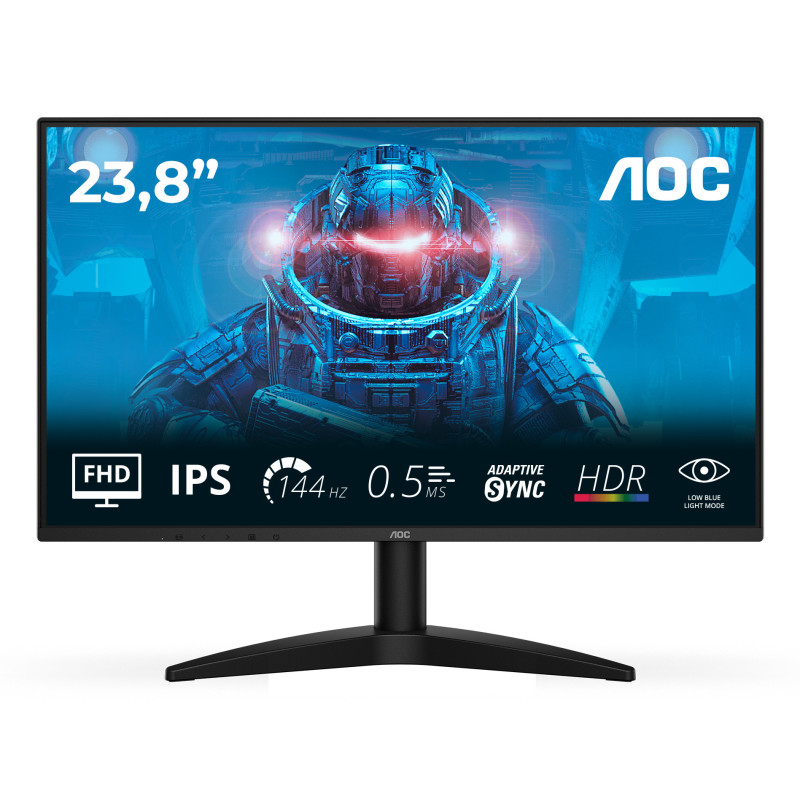 Ecran 24" AOC Basic B3 24B36X Full HD 144Hz (Noir)