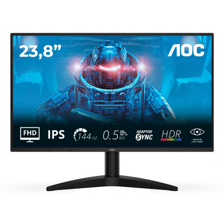 Ecran 24" AOC Basic B3 24B36X Full HD 144Hz (Noir)