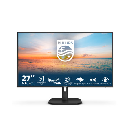 Ecran 27" Philips Série 1000 27E1N1100A Full HD  120Hz (Noir)