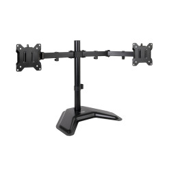 Support double-écran à poser Tooq DB1702TN 17"-32" (9kg max) (Noir)